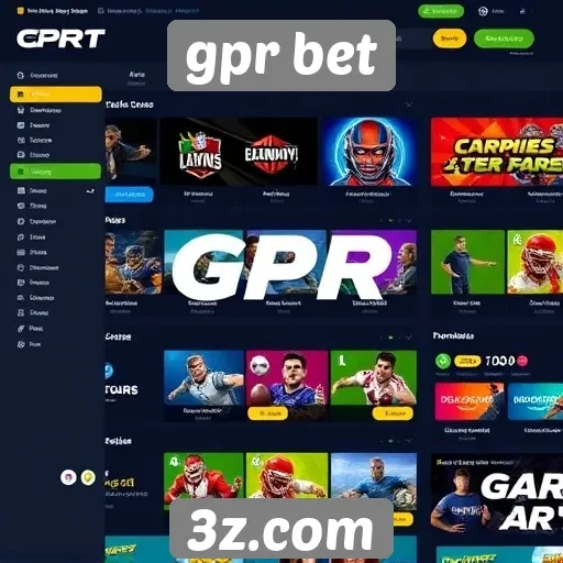 Facilidade de navegação na plataforma GPR Bet